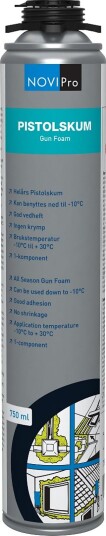 Novipro fugeskum for pistol 750 ml