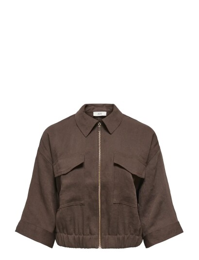 JDY Jdyfinn 3/4 Bomber Wvn Brown XS