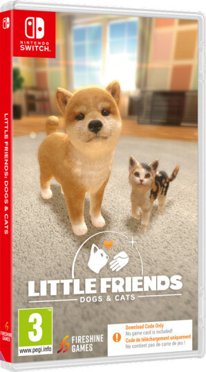 Little Friends: Dogs Nintendo Switch Spill Nedlastingskode i esken
