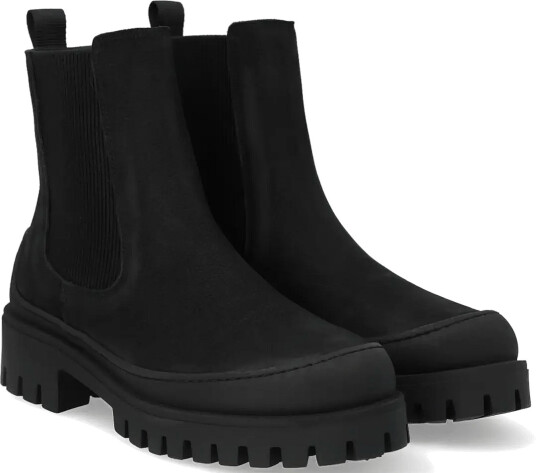 ANGULUS Booties Flat With Elastic Black 35