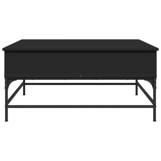 Salongbord svart 95x95x45 cm konstruert tre og metall 8721012490253