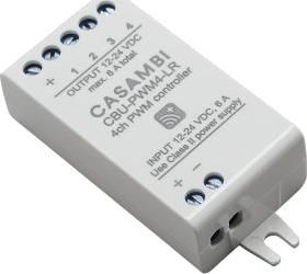 Fleksibelt Modul For Trådløs Styring Casambi Pwm4 Fire Uavhengige Utganger For Single Color Rgb Rgbw & Tw