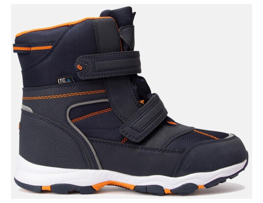 Leaf Siljan Navy/Orange 39 Snow Boots Leaf Siljan Navy/Orange 39 Snow Boots
