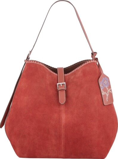 Becksöndergaard Stitch Leah Bag PICANTE RED 32X 36 cm
