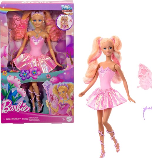 Barbie Fairytale Fe Dukke 3+år
