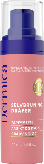 Dermica selvbruningsdråper 30 ml Dermica selvbruningsdråper 30 ml