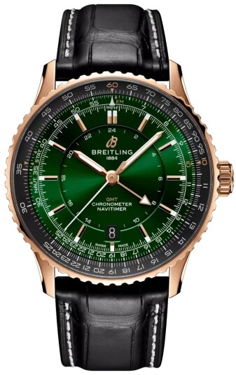 Breitling Herreklokke R32310251L1P1 Navitimer Automatic GMT 41 Breitling Herreklokke R32310251L1P1 Navitimer Automatic GMT 41