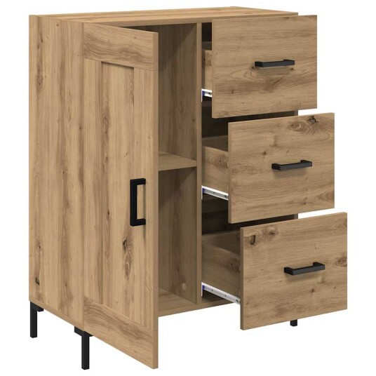 Serviesskap artisan eik 69.5 x 34 x 90 cm Konstruert tre