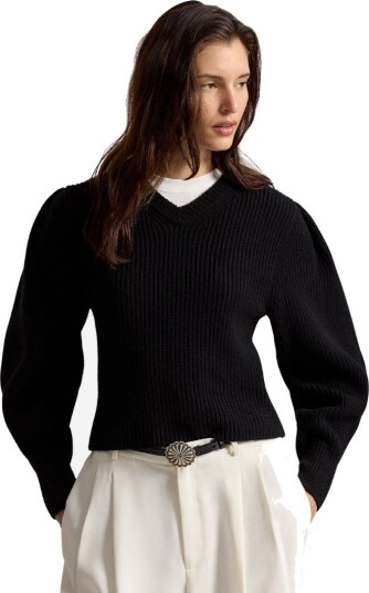Ralph Lauren Sweater L sort dame