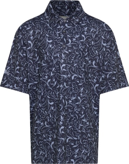 Callaway Floral Print Polo   Navy   M
