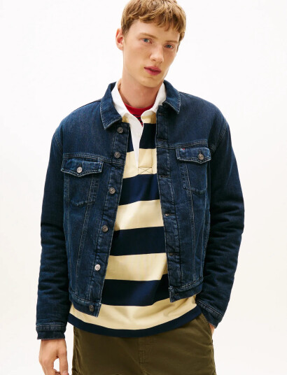 Tommy Jeans Ryan Rglr Teddy Trckr Ext Di6166 - Blue - XXL Tommy Jeans Ryan Rglr Teddy Trckr Ext Di6166 - Blue - XXL