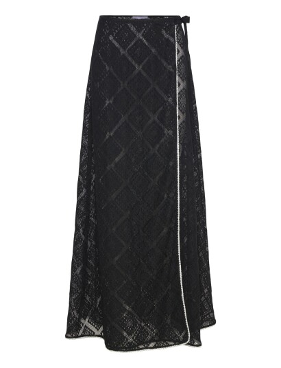 Love Lolina Chelsea Maxi Cover Up Black XS