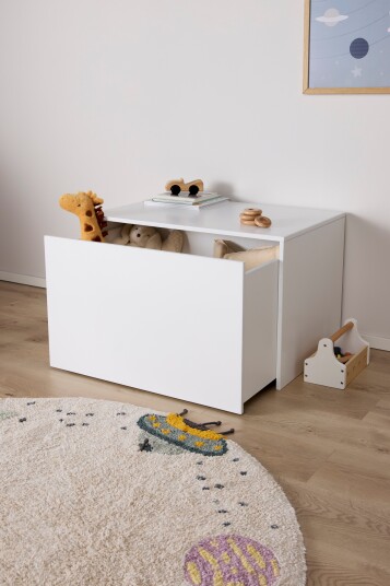 Alice & Fox POPPY Skrivebord med Lekeoppbevaring White Alice & Fox POPPY Skrivebord med Lekeoppbevaring White