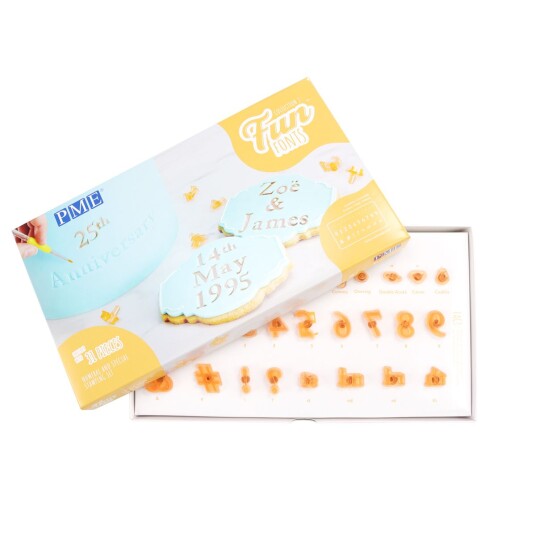 Pme Fun Fonts Tall Og Spesialtegn Collection 2 