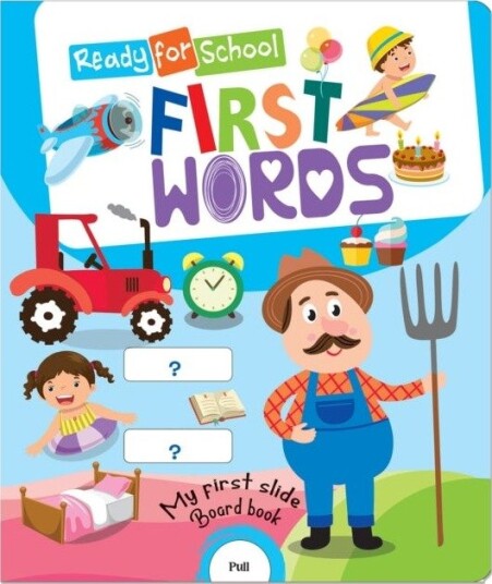Ready For School: First Words - Slide And See Board Book