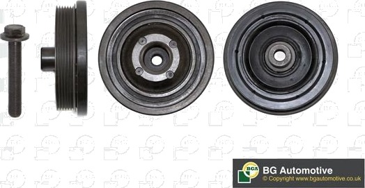Remskivesett veivaksel BGA DP0833K