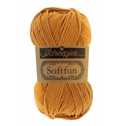 Scheepjes Softfun Garn Unicolor 2621 Karri Scheepjes Softfun Garn Unicolor 2621 Karri