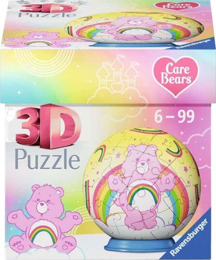 Ravensburger 3D Puslespill 54 Brikker Care Bears Cheer Bear Ravensburger 3D Puslespill 54 Brikker Care Bears Cheer Bear
