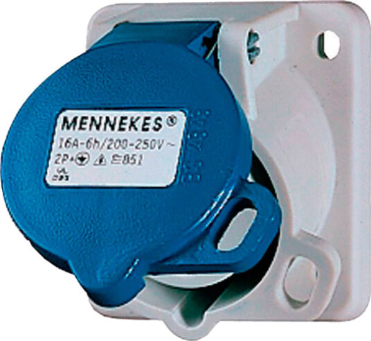 Mennekes CEE Plugg (2-polet 16A) 20-25V IP44
