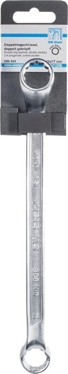 SW-Stahl 01207SB Dobbelthodet ringnøkkel