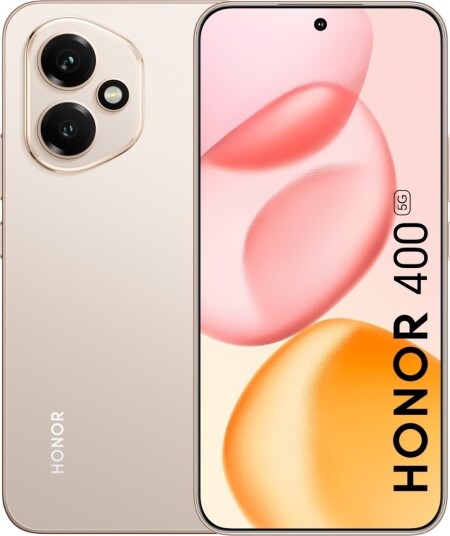 Honor 400 - 5G Smarttelefon - Dobbelt-Sim - Ram 8 Gb / Internminne 512 Gb - Oled-Display - 6.55" - 2736 X 1264 Pixels (120 Hz) - 2X Bakkameraer 200 Mp, 12 Mp - Front Camera 50 Mp - Ørkengull