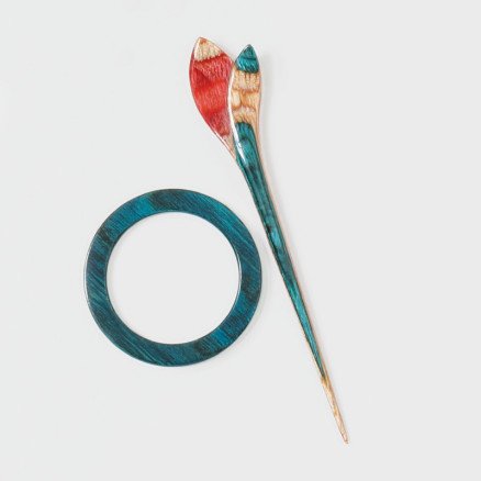 Knitpro Symfonie Flora Sjal Pinne Lily
