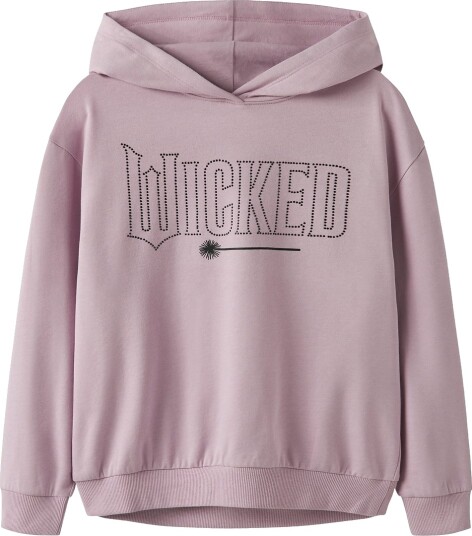Name It Collegegenser NkfNirdi Ond Minnesmerke Lilac Name It 7 8 år 122 128 Hettegenser Rosa