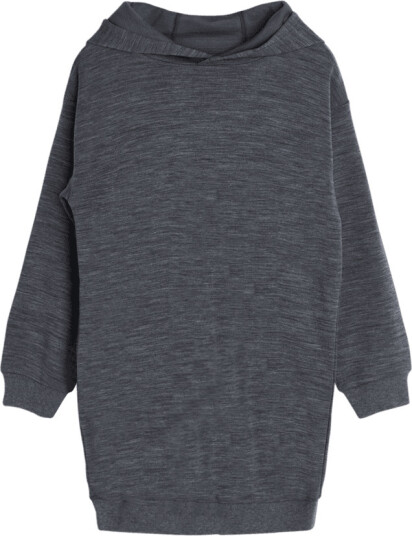 Hust & Claire Dani ull/bambus kjole   grey blend (128)   128