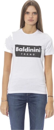 Baldinini Dame Topper Hvit L,