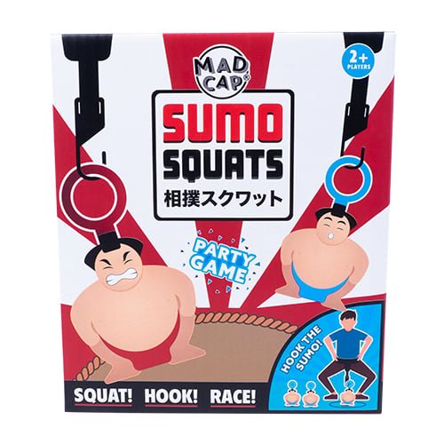 Fizz Creations Sumo Squats Selskapsspill - Gøy og Uformell Spillopplevelse