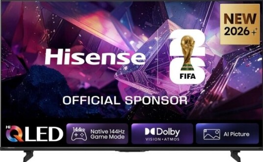 Hisense 65" E7S Pro QLED 65E7S PRO Svart Hisense 65" E7S Pro QLED 65E7S PRO Svart