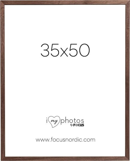Focus Group Fotoramme Focus Soul Valnøttfinér 35X50