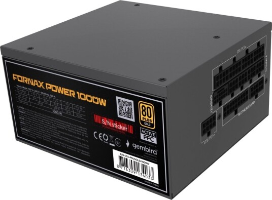 Gembird Ccc Psugold 1000W Strømforsyning Gembird Ccc Psugold 1000W Strømforsyning