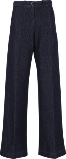 Nine In The Morning Dame Jeans Blå W25,