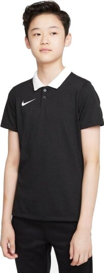 Nike Polo Park Dri fit   Svart/hvit Barn størrelse Large