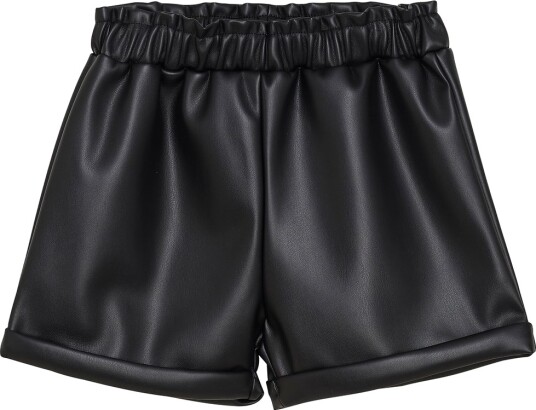 Minymo Shorts Imitert Skinn Steppsko Minymo 8 år (128) ShortSvart