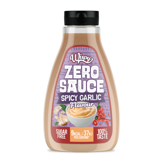 Wispy Zero Sauce 430g x 9stk Spicy Garlic Wispy Zero Sauce 430g x 9stk Spicy Garlic