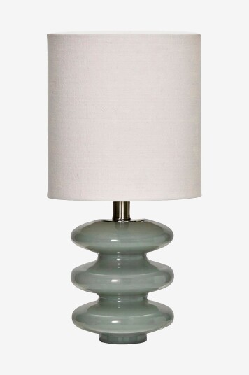 House Doctor Bordlampe Hdstep 22,5x22,5 cm Blå House Doctor Bordlampe Hdstep 22,5x22,5 cm Blå