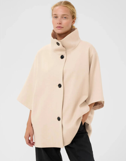 InWear Hollyniw Cape Jacket Cream 40 InWear Hollyniw Cape Jacket Cream 40