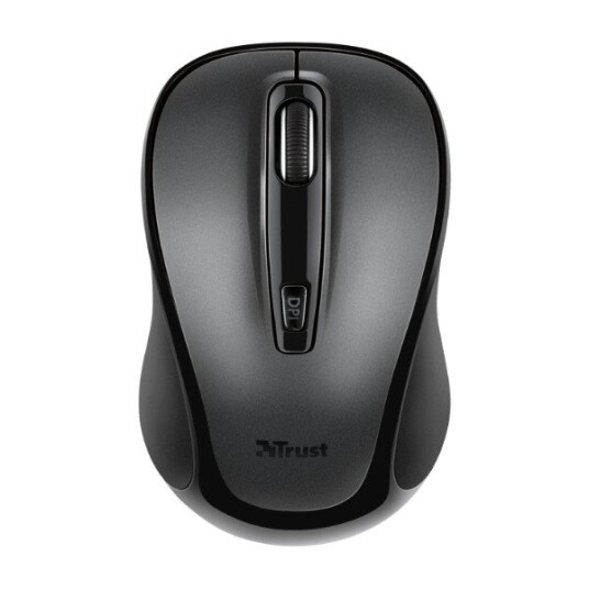 Trust Siero Silent Click Wireless Mouse - Mus - Optisk - 4 - Svart