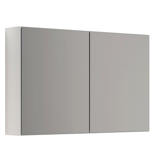 Dansani Mido+ Select speilskap, 100x64 cm, blank vit