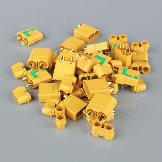 Radient 010046 XT90 ANTI SPARK PAIRS INCLUDING HEAT SHRINK 10PC Radient 010046 XT90 ANTI SPARK PAIRS INCLUDING HEAT SHRINK 10PC
