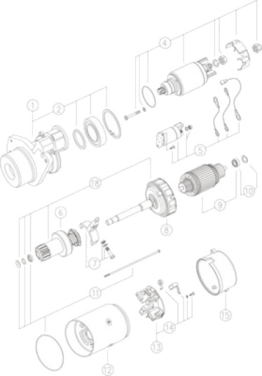 MAHLE MS 139 Starter