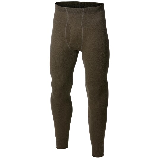 Woolpower Long Johns with Fly 400 Pine Green M Woolpower Long Johns with Fly 400 Pine Green M