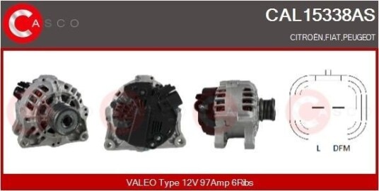 CASCO CAL15338AS Dynamo CASCO CAL15338AS Dynamo