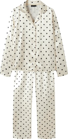 LMTD Nlfdreamy Dot Pyjamas Set White 146 152 LMTD Nlfdreamy Dot Pyjamas Set White 146 152