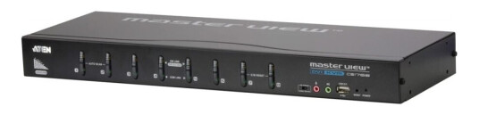 Aten Cs1768 - Kvm / Lydsvitsj - 8 X Kvm/Lyd - 1 Lokalbruker - Stasjonær, Rackmonterbar