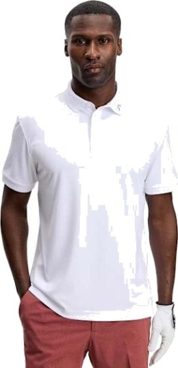 J. Lindeberg Kv Print Polo White XXL