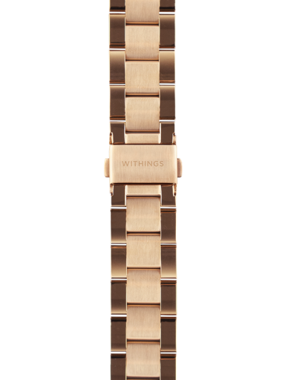 Withings Metal Wristband Oyster Rose Gold   18 mm