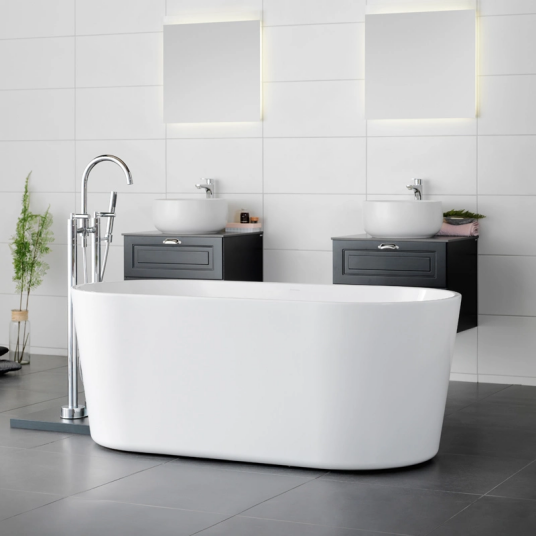 Westerbergs Stilla 1800 Badekar 1800x800 mm, Sanitærakryl, Hvit Westerbergs Stilla 1800 Badekar 1800x800 mm, Sanitærakryl, Hvit